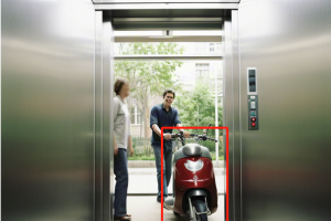 电梯间电动车识别